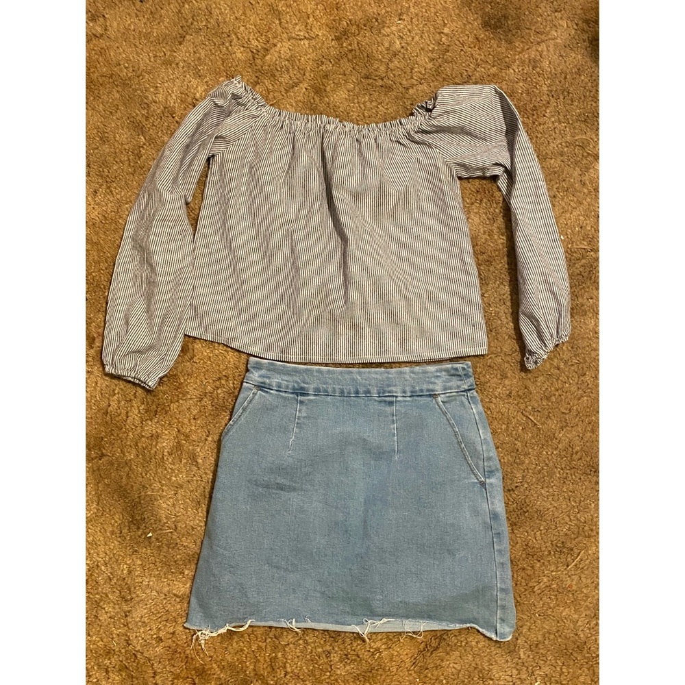 Forever 21 Jean skirt